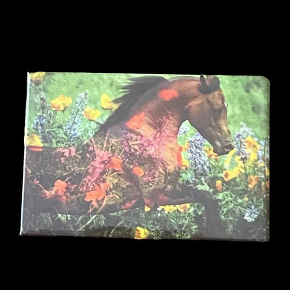 Horse Galloping Combo Pack VTG Leanin' Tree Greeting Card & Magnet Robert Vavra - Picture 7 of 16